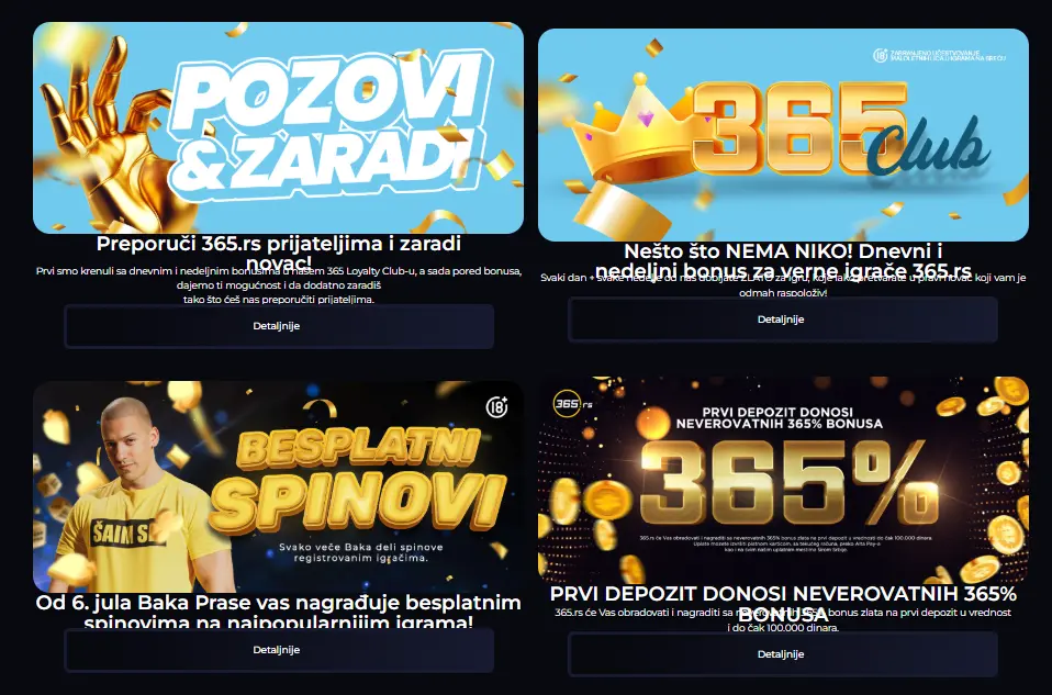 365rs bonusi i promocije
